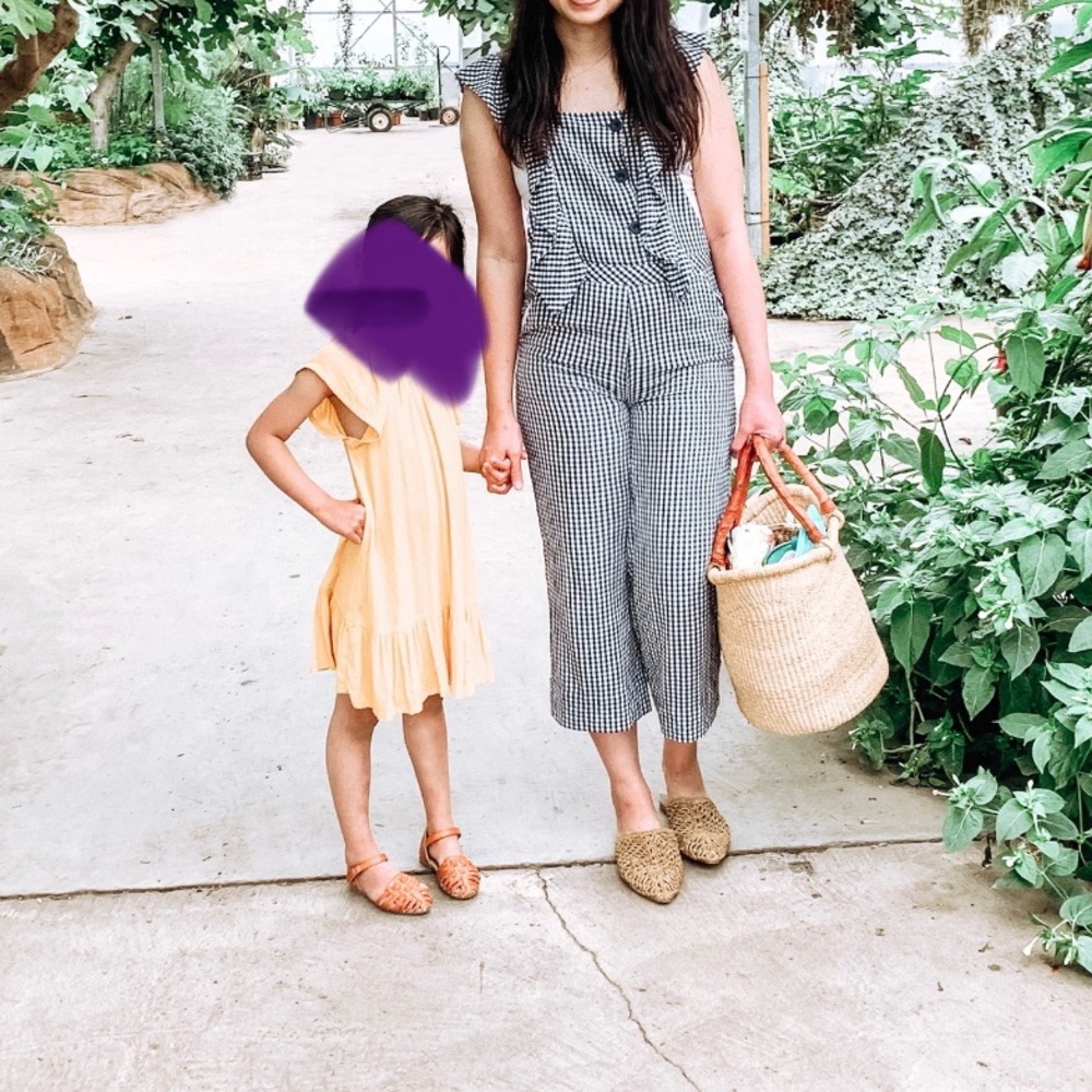 Fit Women XS/S. Zara Kids Checkered Jumpsuit